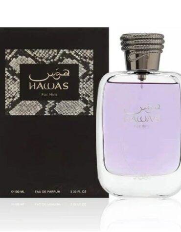 Rasasi hawas for him
EDP perfume 100 ml