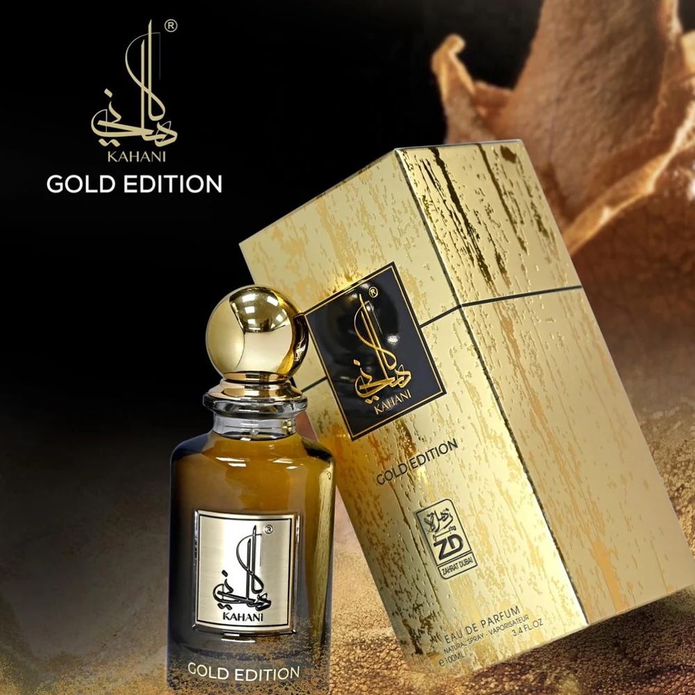 KAHANI Gold Edition EDP Perfume 100ML by Zahrat Dubai